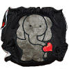 Applique Diaper - Elephant Diaper