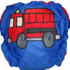 Applique Diaper - Fire Truck