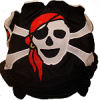 Applique Diaper - Jolly Roger