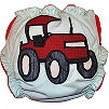 Applique Diaper - Tractor