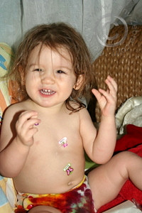 Fitted Diapers - Stickers and a Smile