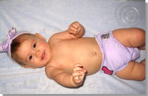 Cloth Diaper Picture - Pretty as a Picture