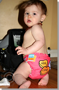 Cloth Diaper Picture - Sweetheart